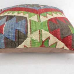 Kilim Pillow K20 16x16Inc, Kilim Cover, Home Decor, Decorative Throw - thumbnail 3