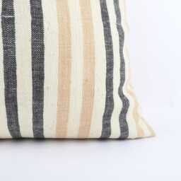 Handwoven Kilim Pillow Cover 20x20 Vintage Turkish Wool Throw - thumbnail 2