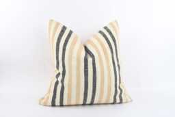 Handwoven Kilim Pillow Cover 20x20 Vintage Turkish Wool Throw - thumbnail 1