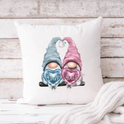 Personalised Gonk Cushion, Stocking Filler, Gifts For Her, Christmas Gifts, Couple Gonk, Gift Him, Mum, Nan, Cushions - thumbnail 3