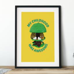 Treehouse Toy Print - Motivational, Inspirational, Retro, 80S Kid - thumbnail 3