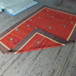 Kilim Rug, Turkish Rug, Rug 7x10 Approx., New Rug, Turkish Rug, Large Area Rug, Flatweave Rug, Red Rugs, Rug - thumbnail 2