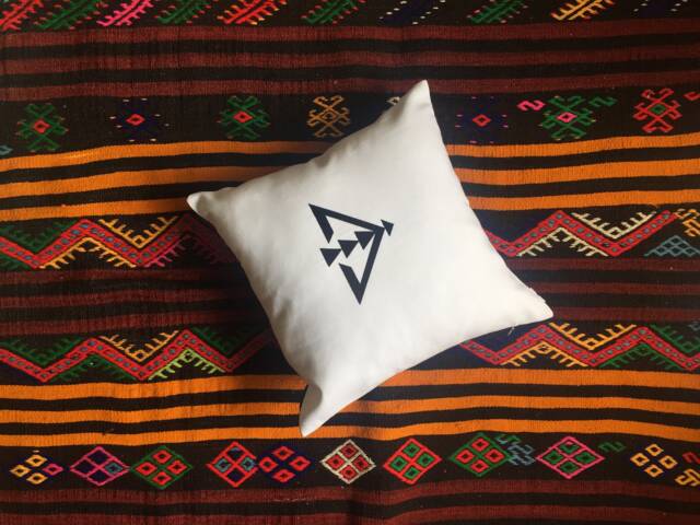 Sagittarius Gift, Zodiac Sign, Astrology Pillow, Horoscope Cushion, Embroidered Cover, Authentic Symbol, Birthday Present For Her - image 1