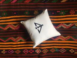 Sagittarius Gift, Zodiac Sign, Astrology Pillow, Horoscope Cushion, Embroidered Cover, Authentic Symbol, Birthday Present For Her - thumbnail 1