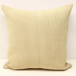 Handmade Kilim Pillow Cover 20x20, Turkish Wool Cotton Cushion - thumbnail 1