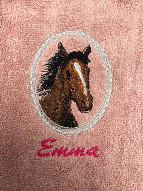 Horse Bath Towel Personalised - image 1