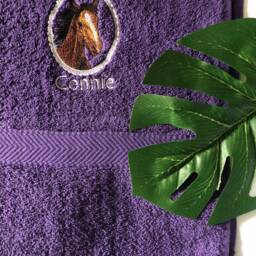 Horse Bath Towel Personalised - thumbnail 2