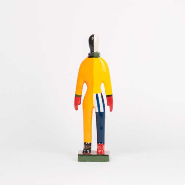 Handmade Malevich Ceramic Sculpture Suprematism Art, 25cm - image 1