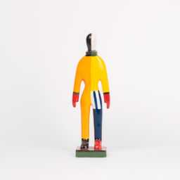 Handmade Malevich Ceramic Sculpture Suprematism Art, 25cm