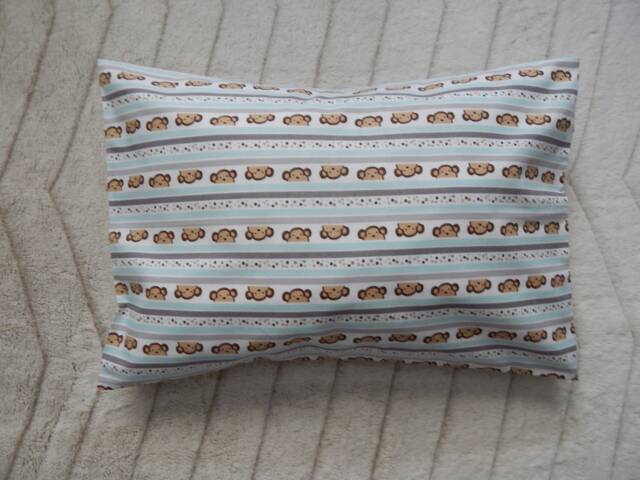 Monkey Cotton Pillowcase/ Newborn/Toddler Kids Pillowcase - image 1
