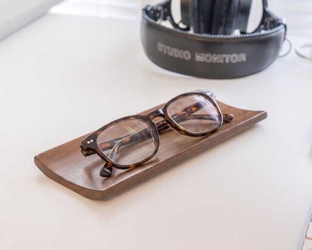 Walnut Valet Tray Handmade Desk Organizer, Catchall Tray, Pen & Key Holder, Personalized Gift - image 1