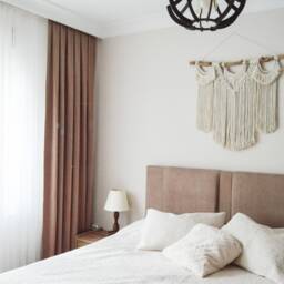 Large Macrame Wall Hanging, Tapestry For Boho Home Decor, Art, Over The Bed Headboard - thumbnail 3
