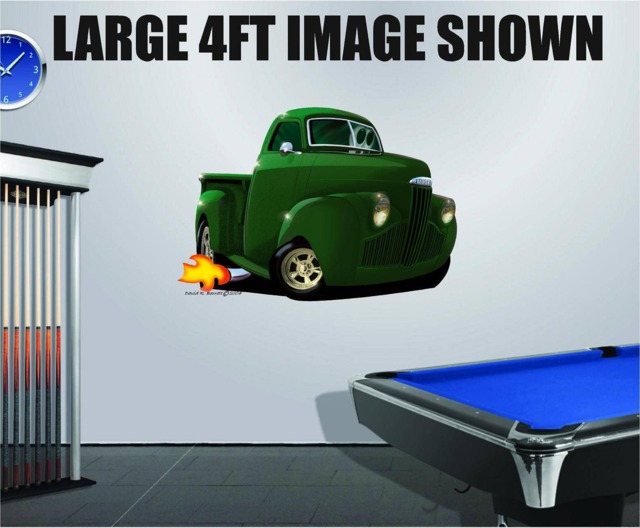 1947 Studebaker Pickup Truck Wall Decal Classic Car Garage Decor - image 1