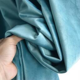 Double Sided Velvet Divider Curtain, Custom Door Room Privacy Curtain - thumbnail 4