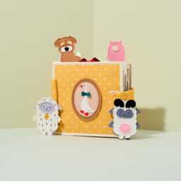 Montessori Quiet Book Farm Animals Felt Activity Toy For Toddlers - thumbnail 1