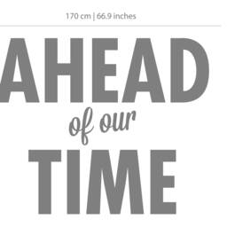 Ahead Of Our Time, Office Decor, Quotes, Wall Office, Art, Inspirational Quote, Art - Skuaout - thumbnail 3