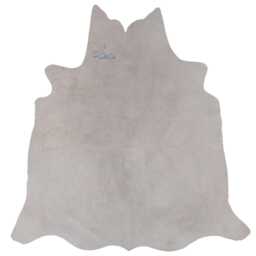 Brown & White Cowhide Rug Extra Large Hair-On Leather Accent - 78x66 Inches - thumbnail 4