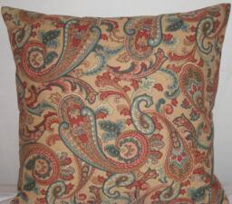 "Paisley Decorative Pillow Cover-20""x20" - thumbnail 1