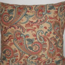 "Paisley Decorative Pillow Cover-20""x20" - thumbnail 2