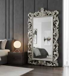 Huge Free Standing Mirror French Gabriella 107cm X 197cm Leaner Ornate Antique