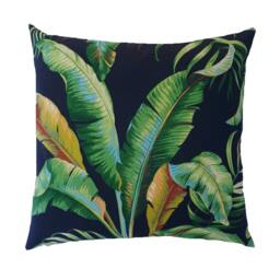 Outdoor Cushion Cover, Cover Only, Tropical Cushions, Palm Leaf Scatter Cushions, Any Size Pillow Seat Cushions - thumbnail 3