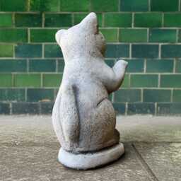 Cute Concrete Kitty Sculpture Handmade Cat Figure Cement Kitten Statue Outdoor Pet Ornament Memorial Decor Garden Patio Art Gift - thumbnail 4