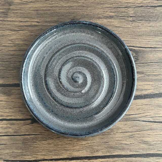 Handmade Ceramic Soap Dish Ridged Stoneware Shampoo Bar Holder - image 1