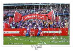 Crystal Palace Fc Fa Cup 2025 Winners Poster Print Souvenir Gift A4/A3 A3+ - thumbnail 1