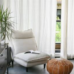 A Pair Of Soft White Linen Curtains, Off White Linen Drapery, Custom Extra Long Curtains - thumbnail 2