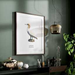 Bird Poster, Gannet Print, Lover Gift, Home Wall Decor - thumbnail 3