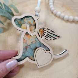 Memorial Dog Suncatcher Gift - Loss Of Christmas Tree Pet Poem - thumbnail 4