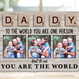 Mother's Day Gift From Son, Mothers Daughter, Wood Signs - Mom Kids, Mommy Custom Photo Frame, Bespoke - thumbnail 4