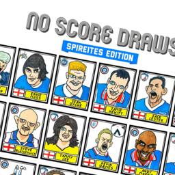 Chesterfield - No Score Draws Spireites Edition A3 Print Of 36 Hand-Drawn Wonky Panini-style Icons Football Art - thumbnail 2