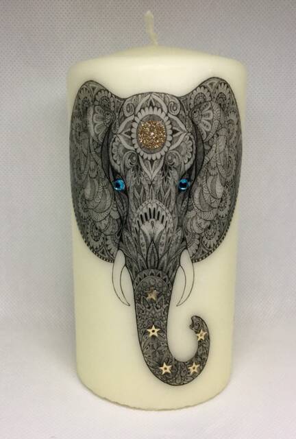 Elephant Candles, Gift, Decor, Gifts For Women, Lovers Gifts, Boho - image 1