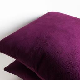 Set Of 2 Purple Velvet Pillow Covers Decorative Cushion Covers - thumbnail 4