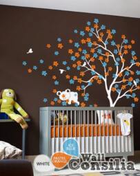 Blossom Tree Wall Decal Koala Nursery Art - 85x76 - thumbnail 1