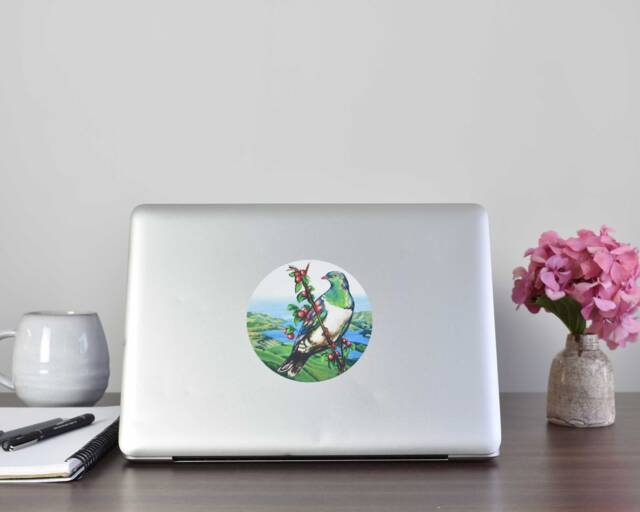 Kereru Wall Decal Tiny Dot By Ira Mitchell - image 1