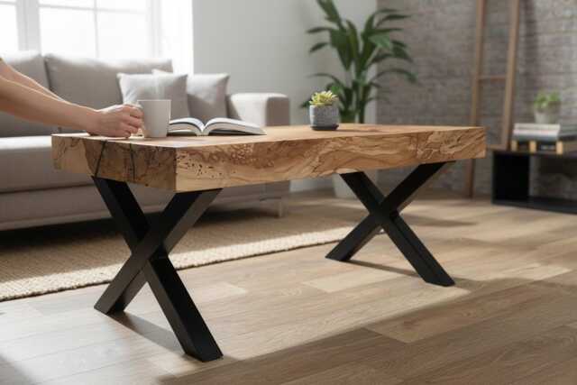 Spalted Beech Coffee Table - One-Off Statement Piece - image 1