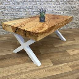 Spalted Beech Coffee Table - One-Off Statement Piece - thumbnail 3