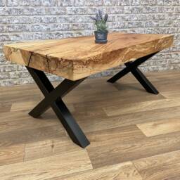 Spalted Beech Coffee Table - One-Off Statement Piece - thumbnail 2