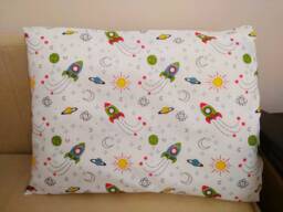 Space Rocket Pillowcase, Stars, Planets, 100% Cotton - thumbnail 1