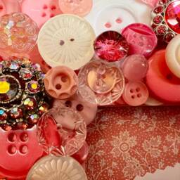 Sweet 16 Button Frame in Pink & White ~ Teen Girl Gift Birthday Girls Bedroom Shabby Chic For Sweet 4x6 Photo - thumbnail 2