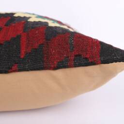 Handmade Turkish Kilim Pillow Cover 20x20 Sofa - thumbnail 4