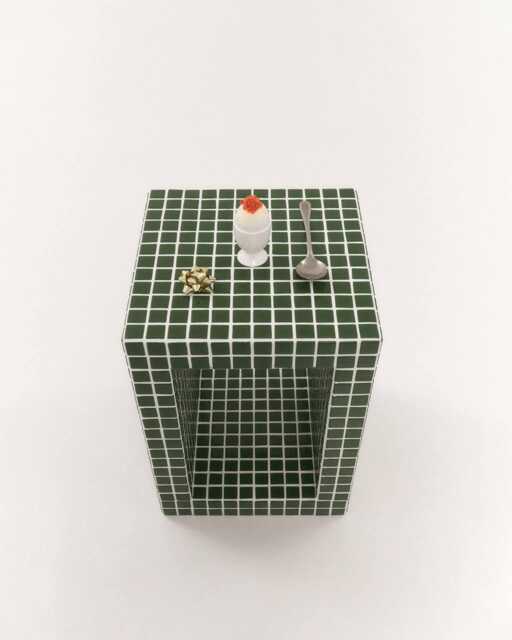 Bedside Table, Side Tile Handmade, Coffee Table - image 1