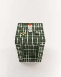 Bedside Table, Side Tile Handmade, Coffee Table - thumbnail 1
