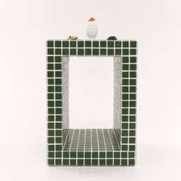 Bedside Table, Side Tile Handmade, Coffee Table - thumbnail 2