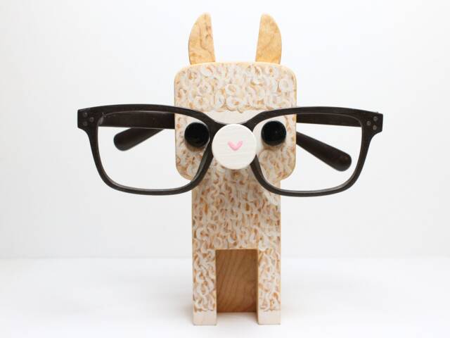 Alpaca Eyeglass Stand - Glasses Holder - image 1