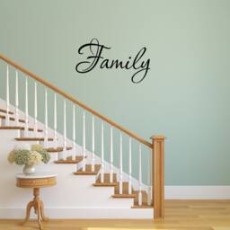 Family Wall Decal Quote Home Decor Art Decals Vwaq-4061 - thumbnail 1