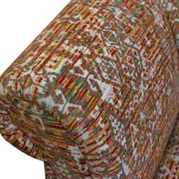 Multicolour Damask Chaise Longue - Luxury Indoor Sofa Lounger Handmade in Britain - thumbnail 3