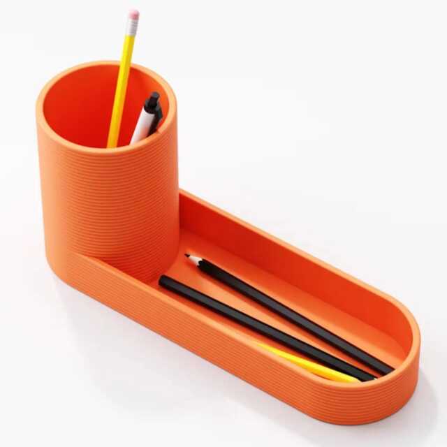 Tiered Desk Organiser - Pen & Stationery Storage Tray - image 1